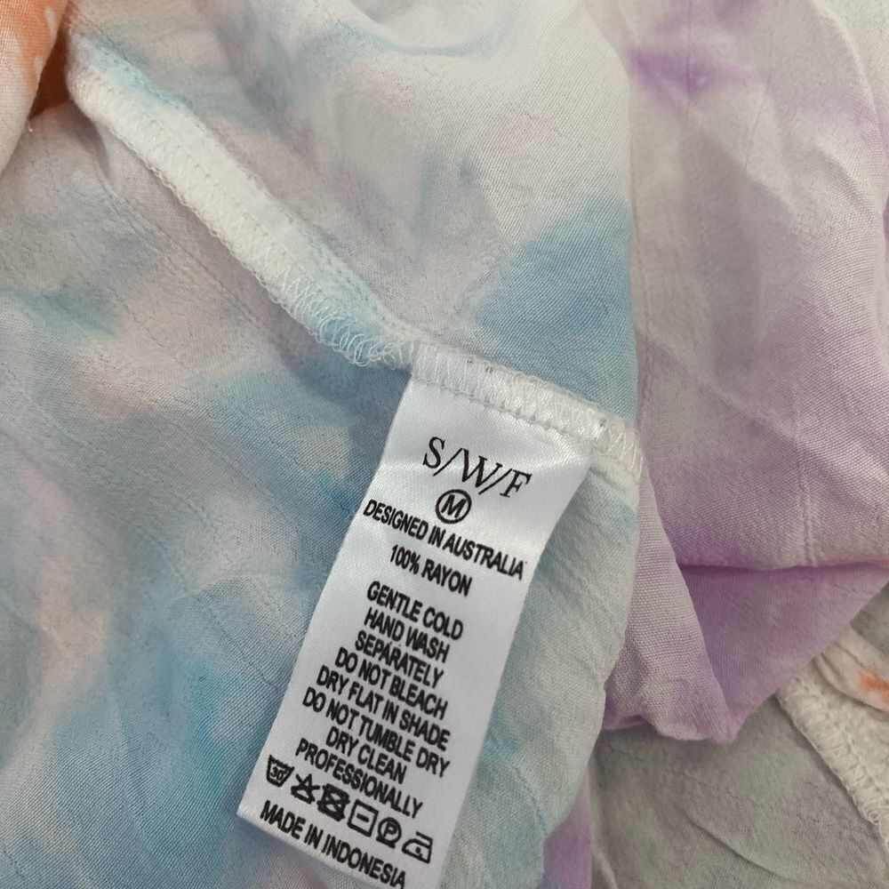 S/W/F Tie Dye Dynamic Maxi Dress - Picture 5 of 7